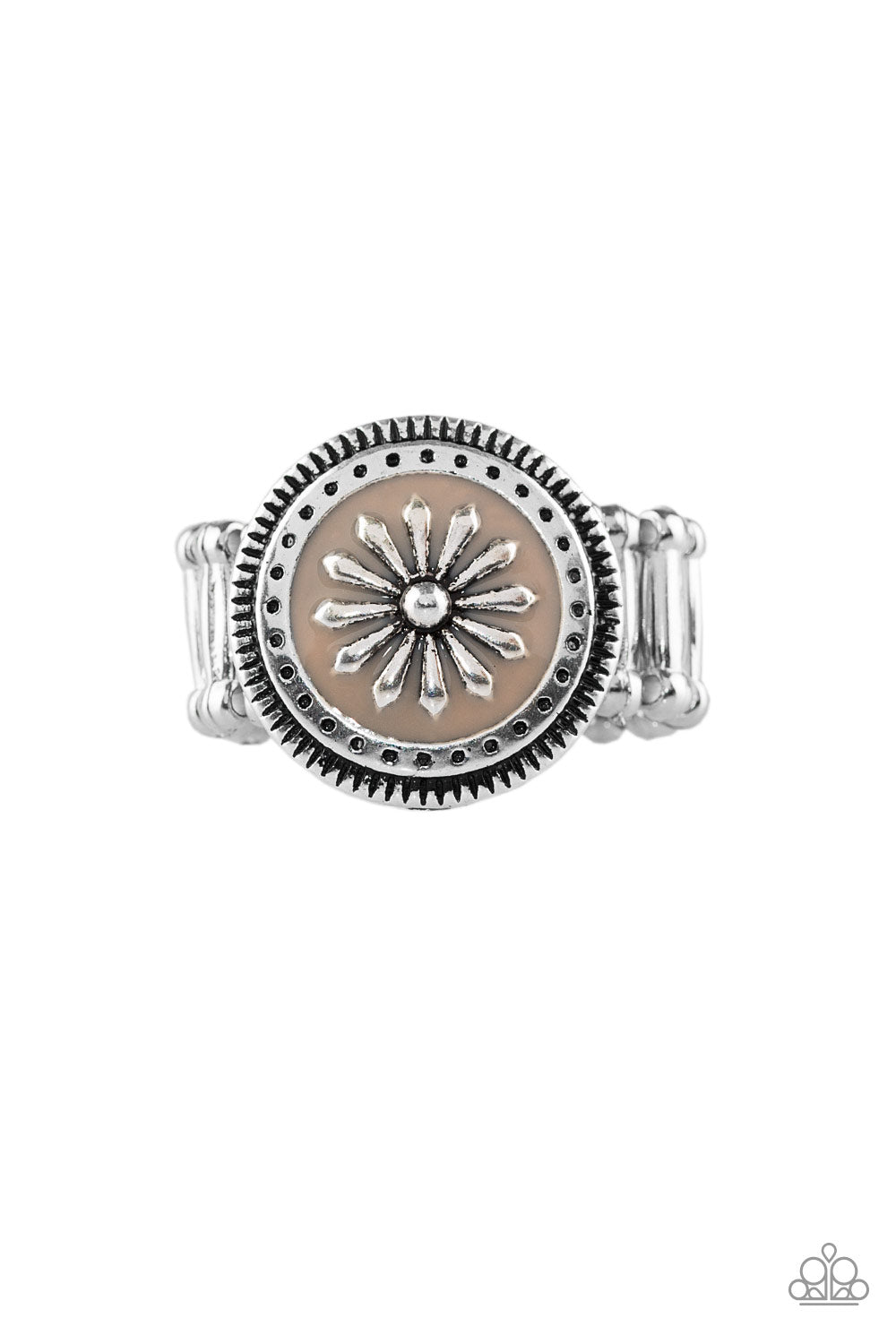 Free-Spirited Flower - Brown
