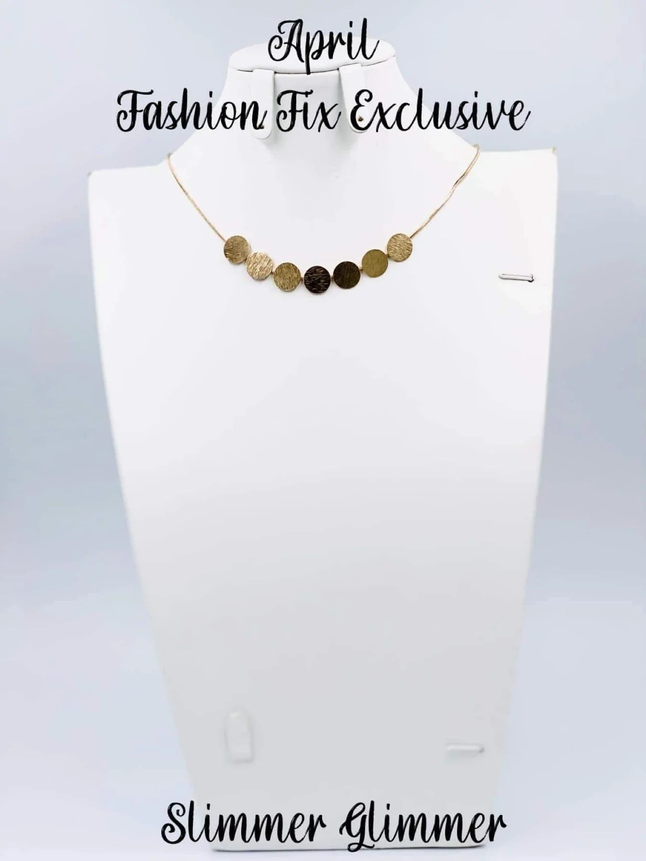 Slimmer Glimmer - Gold Choker